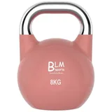 HELO24 Kettlebell Schwunghantel Kugelhantel 8 kg B rosa