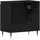 vidaXL Waschbeckenunterschrank Schwarz Eiche 58x33x60 cm