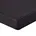 Spannbettlaken Baumwolle-Satin 140 200 schwarz