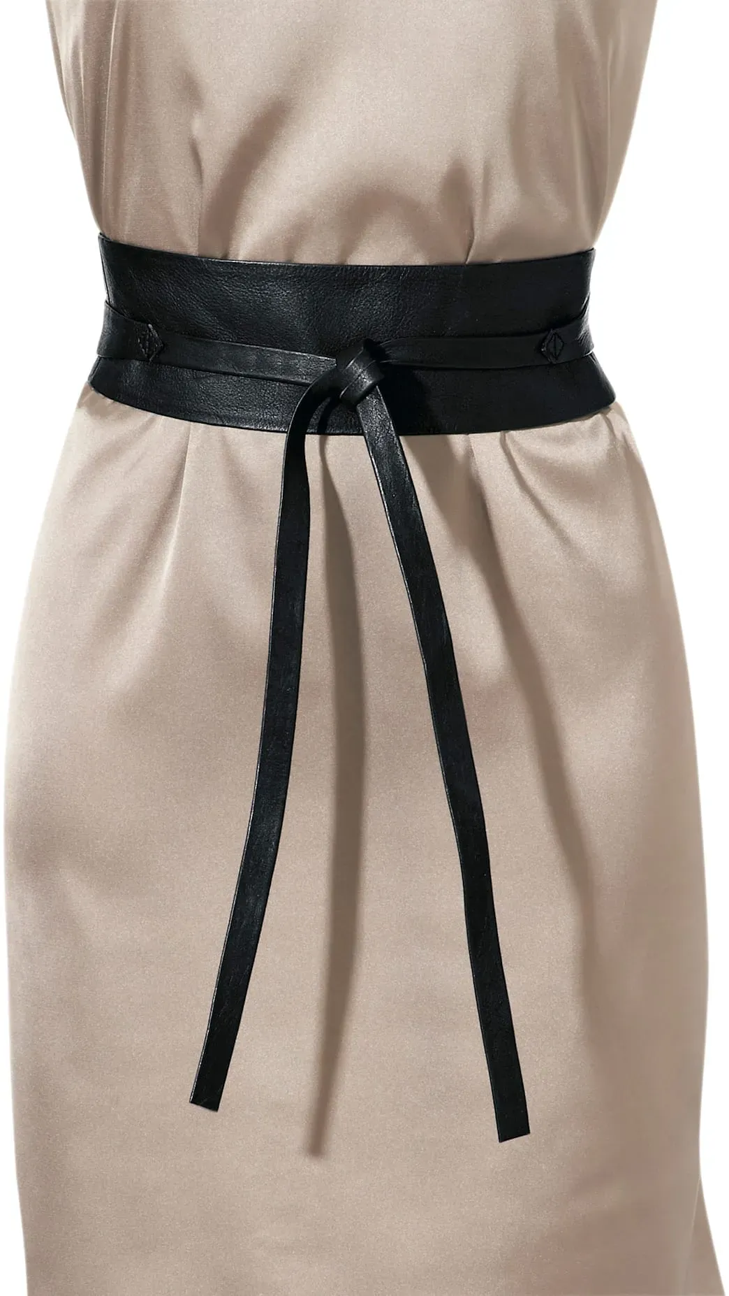Taillengürtel HEINE, Damen, Gr. 40/42, schwarz, Gürtel