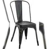 CLP Stuhl Benedikt schwarz-gold