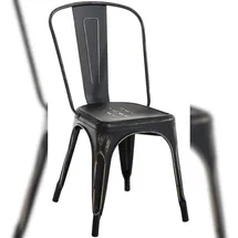 CLP Stuhl Benedikt schwarz-gold