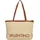 Valentino Maiam Shopper Baumwolle Beige/Brown