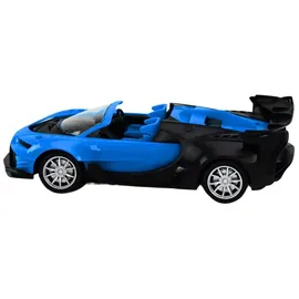 LeanToys RC-Auto Sportwagen 1:18 CH RTR blau/schwarz