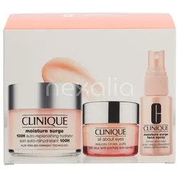 Clinique Moisture Surge Set Moisture Surge 100H 125ml/All About Eyes 15ml/Moisture Surge Face Spray 30ml 170 ml