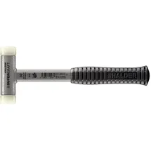 Halder Schonhammer SUPERCRAFT L.290mm Kopf-D.30mm rückschlagfrei hart Nyl. weiß