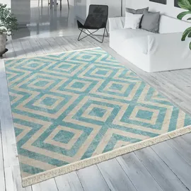 KADIMA DESIGN Teppich, Blau, Textil, Rechteckig, 150x80 cm, in verschiedenen Größen erhältlich, Teppiche & Böden, Teppiche