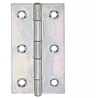 GAH Alberts 345419 Scharnier schmal sendzimirverzinkt 80 x 41 x 1,20 mm