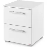 Set One by Musterring Nachtschrank Henderson 40 x 42 x 49 cm Weiß