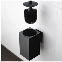 elmowo WC-Bürste Edelstahl Schwarz 2er Set