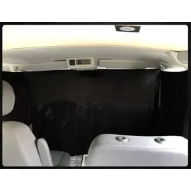 BREMER SITZBEZÜGE Frontscheibe Vorhang kompatibel mit Opel Vivaro A ab 2001-2014 in Schwarz