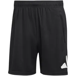 adidas Train Essentials Logo Training Shorts Herren IB8121 - black/white M/7"