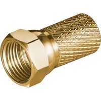 Goobay F-Stecker, 7 mm, Aufdrehmontage - Goobay