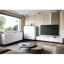 Home Affaire Highboard 120 x 130 x 39 cm Weiß