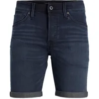 Jack & Jones Herren Jeans Short JJIRICK JJICON GE 604- Relgular Fit Blau