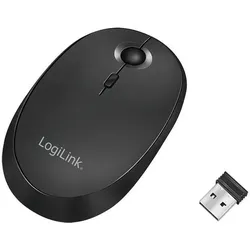 Logilink Optische Maus 2.4 Ghz Schwarz Bluetooth, Drahtlos