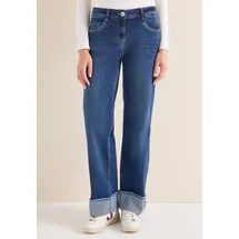 Cecil Jeans mid Blue used wash - Gr.: w30-l32