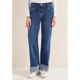 Cecil Jeans mid Blue used wash - Gr.: w30-l32