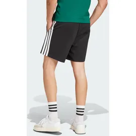 adidas Essentials 3-Streifen Single Jersey 7 ́ ́ Kurze Hose Black / White S