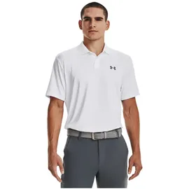 Under Armour Herren Poloshirt Performance 3.0 Polo white pitch gray L