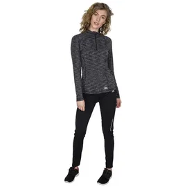 Trespass Edith Langarm-t-shirt - Grey Marl - XS