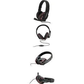 Esperanza EH118 Schwarz Rot - Schwarz