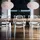 Kartell Bloom 1-flg. 53 cm transparent Kunststoff