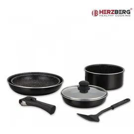 HERZBERG Topf-Set 7-tlg. 26 cm rund