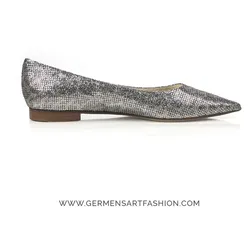 Caiman Damen Schuh Tessutto Glitter