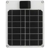 5w 5v Solarpanel Monokristallines Stromgeneratorpanel Batterieladegerät-set Für Auto, Boot, Anhänger Und Wohnmobil