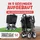 onbest Bollerwagen faltbar mit Dach schwarz/Kühltasche