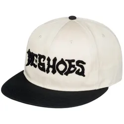 Snapback Cap DC SHOES "Mosh Pit", Herren, schwarz-weiß (weiß, schwarz), Baumwolle, Caps