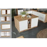 kochstation KS-Luhe Teepantry links weiß