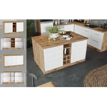 kochstation KS-Luhe Teepantry links weiß