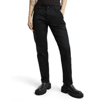 G-Star Damen Kate Boyfriend Hose, Schwarz (dk Black D25257-C105-6484),