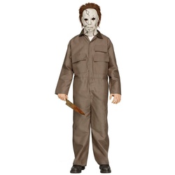 Fun World Kostüm Rob Zombie’s Halloween – Michael Myers Kostüm für, Rob Zombie’s Halloween Michael Myers Kostüm für Teenager braun
