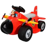 MICKEY MOUSE Elektroauto für Kinder Mickey Mouse Batterie Flugzeug 6 V
