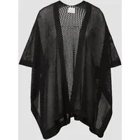 S.Oliver Leichter Strickponcho schwarz OneSize