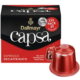 Dallmayr Capsa Espresso Decaffeinato XXL Kaffeekapseln 39 St.
