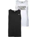 Ocean Sportswear Tanktop Schwarz/Weiß M