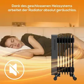 Tronitechnik Ölradiator TT-OR 307 1500 W Schwarz