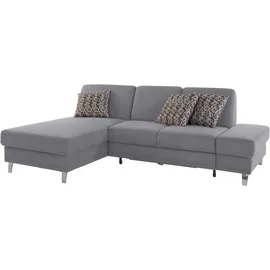 sit&more Ecksofa »Clio L-Form« wahlweise mit Bettfunktion oder Vorziehsitz und Bettkasten, Federkern