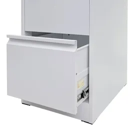 Mendler HWC-H16 Aktenschrank 134x46x62 cm weiß