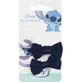 Cerdá Cerda Haarbürste Haargrummi Stitch Lila Blau Schleife 2 Stück