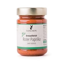 Sanchon Brotaufstrich Roter Paprika bio