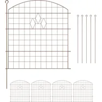 Teichzaun Zaun Gartenzaun Beeteinfassung Hundezaun Gartenzaunelement 5er Set