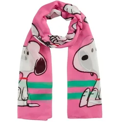 Codello Schal mit Peanuts-Motiven pink Damen 