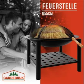 Gardebruk Feuerschale Ø 55 cm Schwarz