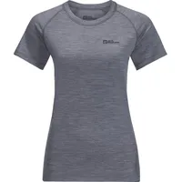 Jack Wolfskin Kammweg Short Sleeve W dolphin