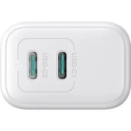 Joyroom JR-TCF12, Netzladegerät 2x USB-C 20W PD / QC 3.0 Schnellladegerät Weiß